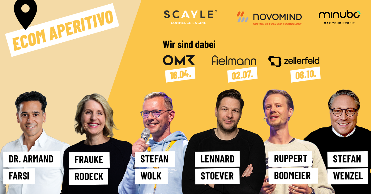 Alle Speaker des ECOM Aperitivo 2026